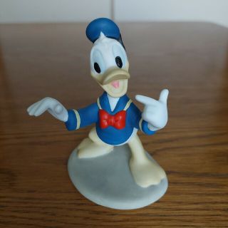 Disney - ディズニー ドナルドダック フィギュア 置物 陶器 おまけ付の