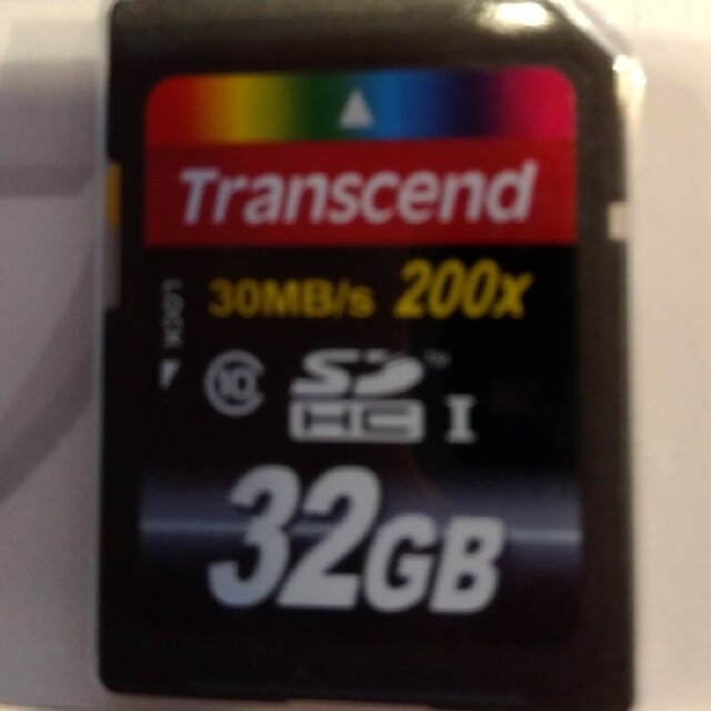 Transcend(トランセンド)のTranscend(トランセンド)　SDHCカード　32GB スマホ/家電/カメラのPC/タブレット(PC周辺機器)の商品写真