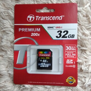 トランセンド(Transcend)のTranscend(トランセンド)　SDHCカード　32GB(PC周辺機器)