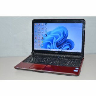 富士通 AH54/D 第二世代i3/メモリ4GB/爆速SSD256GB(ノートPC)