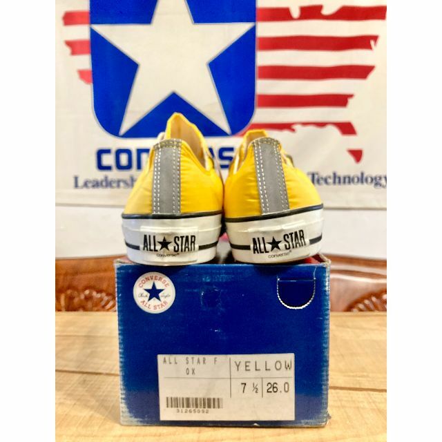 CONVERSE - ☆90s!希少レア!コンバース オールスターナイロン CONVERSE - ☆90s!希少レア!コンバース オールスターナイロン