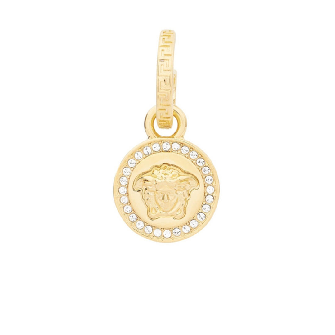新品箱入り! Versace クリスタル ラ メドゥーサ グレカ ピアス-tops