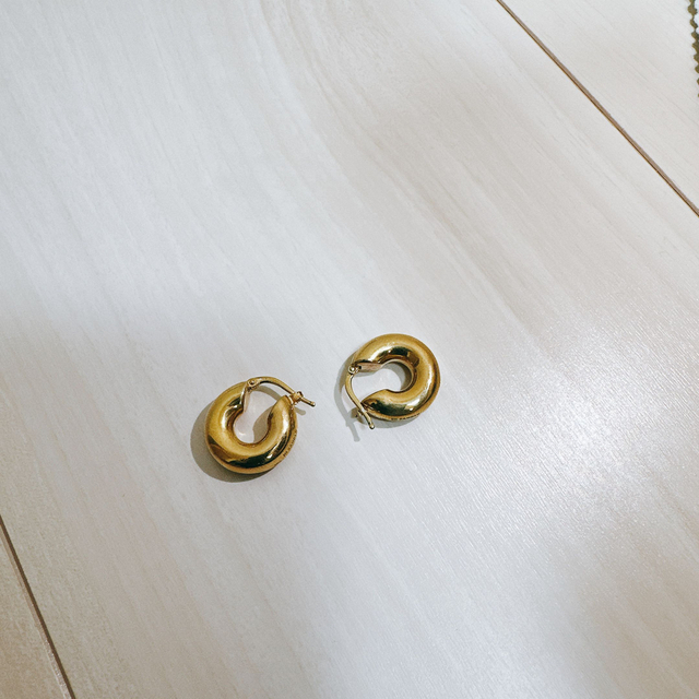 ネット販売店 レディース JIL SANDER ジルサンダー フープピアス