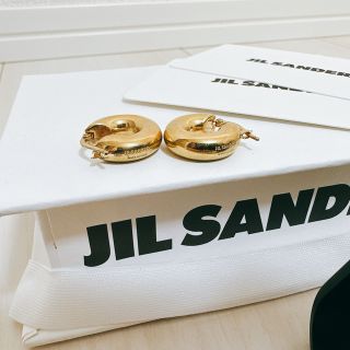 Jil Sander - レディース JIL SANDER ジルサンダー フープピアス ...