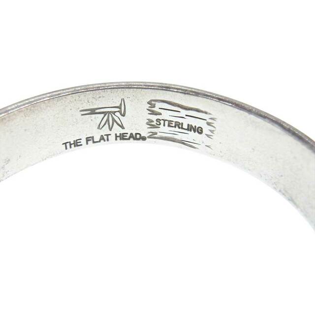 THE FLAT HEAD(フラットヘッド)のTHE FLAT HEAD ザフラットヘッド ブレスレット シルバー バングル シルバー系【中古】 メンズのアクセサリー(ブレスレット)の商品写真