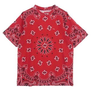 シュプリーム(Supreme)のSupreme シュプリーム Ｔシャツ 21SS Small Box Tee Red Bandana スモール ボックス バンダナ 半袖 Tシャツ レッド系 S【新古品】【未使用】【中古】(シャツ)