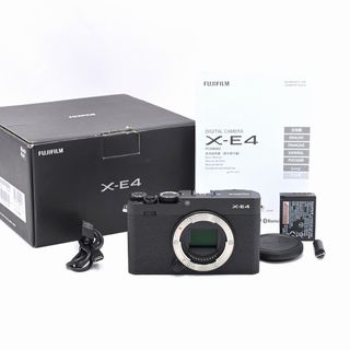 フジフイルム(富士フイルム)のFUJIFILM X-E4 ボディ ブラック(ミラーレス一眼)