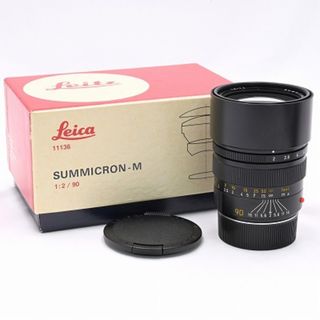 ライカ(LEICA)のLeica SUMMICRON-M 90mm F2 ブラック 第3世代 3rd(レンズ(単焦点))