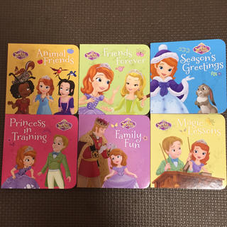 Disney Sale 新品 ちいさなプリンセスソフィア 英語 ミニ 絵本 6冊セット の通販 ラクマ