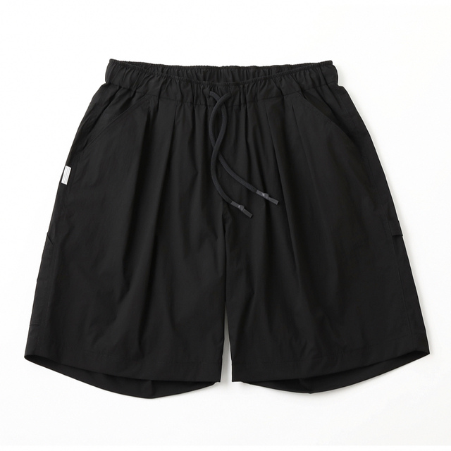 1LDK SELECT(ワンエルディーケーセレクト)のS.F.C BIG PAINTER SHORTS Black SS22 メンズのパンツ(ショートパンツ)の商品写真