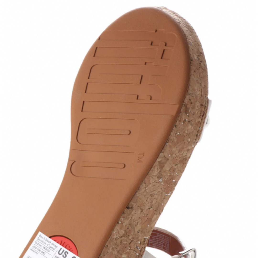 fitflop(フィットフロップ)の新品✨ 未使用　定価24,700円　fitflop　サンダル ホワイト　大特価 レディースの靴/シューズ(サンダル)の商品写真