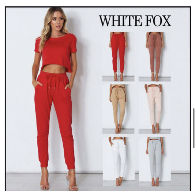 WHITE FOX スウェット セットアップ
