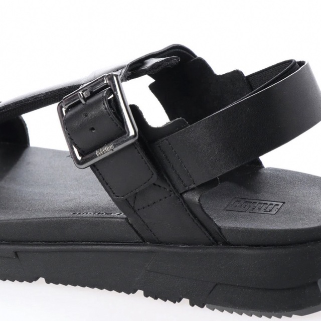 fitflop(フィットフロップ)の新品✨ 未使用　定価25,200円　fitflop  本革　レザー　サンダル　 メンズの靴/シューズ(サンダル)の商品写真