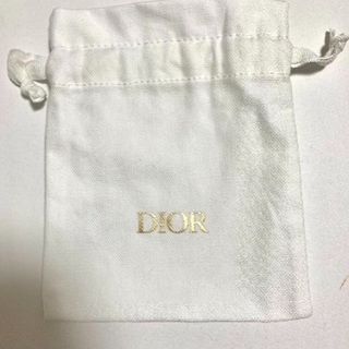 Dior - ディオール 白 ホワイト 巾着 ノベルティ サンプル 試供品 袋