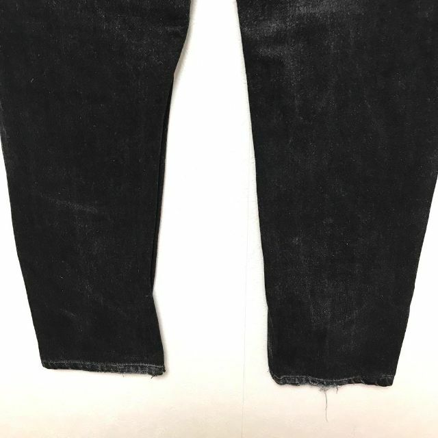 38×36 Levi’s 501 米国製 サルファー染め ブラックデニム