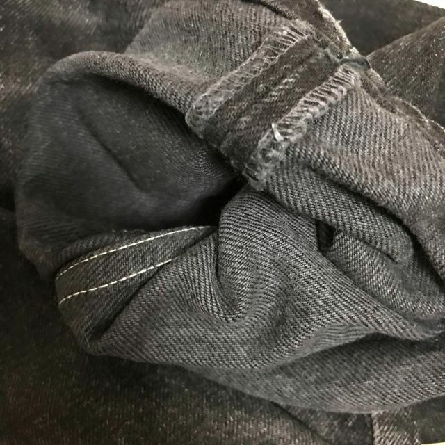 Levi's - 38×36 Levi's 501 米国製 サルファー染め ブラックデニムの