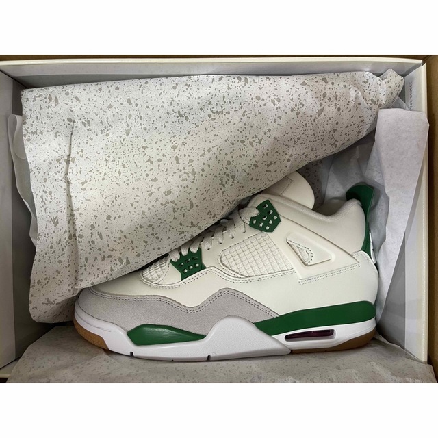 27cm AIR JORDAN 4 SB RETRO PINE GREEN の通販 by ゆず｜ラクマ