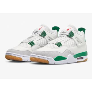 27cm AIR JORDAN 4 SB RETRO PINE GREEN (スニーカー)