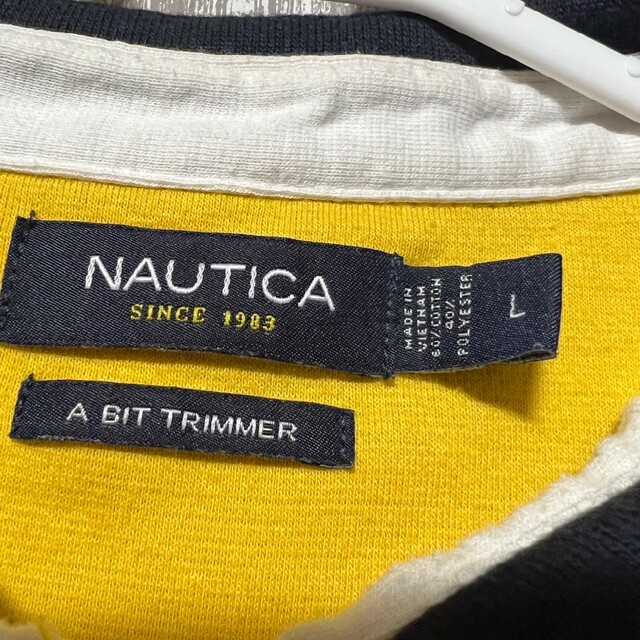 NAUTICA(ノーティカ)の古着　ノーティカ　NAUTICA ポロシャツ メンズのトップス(ポロシャツ)の商品写真