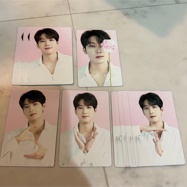 SEVENTEEN(セブンティーン)のウォヌ トレカ エンタメ/ホビーのタレントグッズ(アイドルグッズ)の商品写真