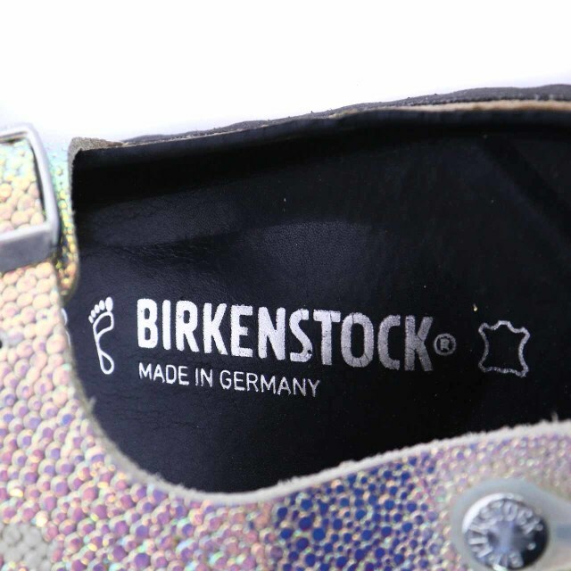 BIRKENSTOCK(ビルケンシュトック)のBIRKENSTOCK ギゼ サンダル 23.0 シルバー色 オーロラカラー レディースの靴/シューズ(サンダル)の商品写真