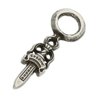 クロムハーツ(Chrome Hearts)のクロムハーツ  STACK DAGGER/ダガースタックチャーム シルバーネックレストップ  メンズ(ネックレス)