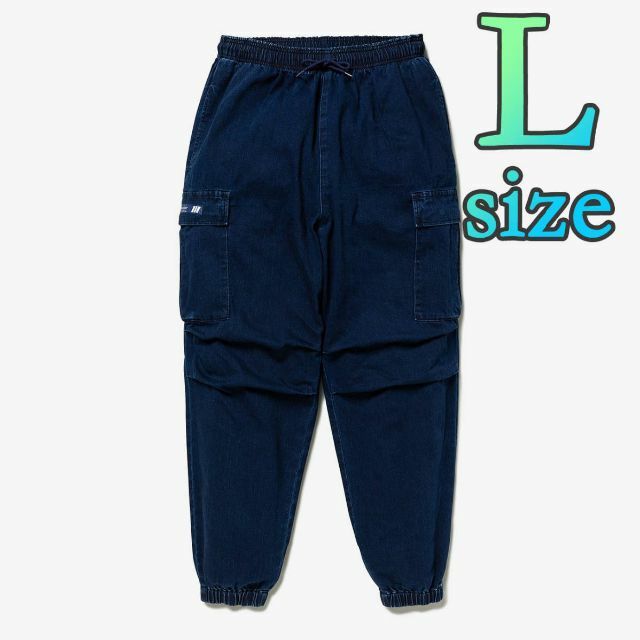 L MILT2001 TROUSERS COTTON. DENIM Indigo