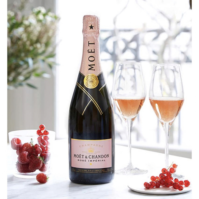 MOËT & CHANDON(モエエシャンドン)の新品未開封。 モエ・エ・シャンドン モエ ロゼ アンペリアル 230642 食品/飲料/酒の酒(シャンパン/スパークリングワイン)の商品写真