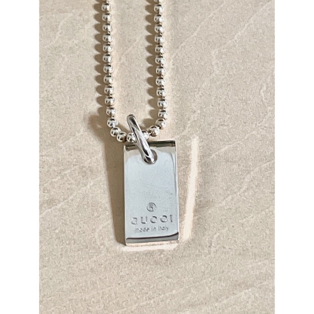 Gucci - 美品☆ GUCCI グッチ シルバー925 ロゴプレート ブレスレット Gucci - 美品☆ GUCCI グッチ シルバー925 ロゴプレート ブレスレット