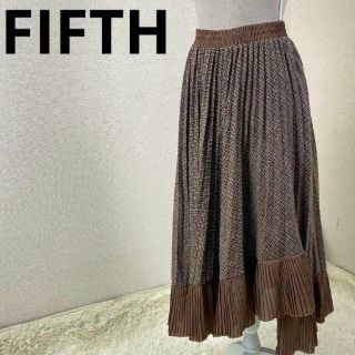 フィフス(fifth)のFIFTH　フィフス　レディース　アシメ　デザイン　プリーツ　スカート(ロングスカート)