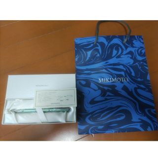 ミキモト(MIKIMOTO)の未使用！MIKIMOTO　ミキモト　パール付きボールペン(その他)