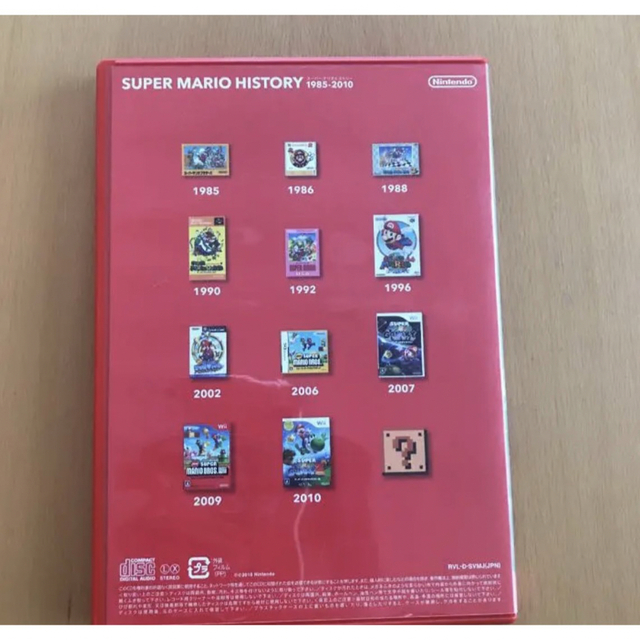 任天堂(ニンテンドウ)のスーパーマリオヒストリー1985-2010 サウンドトラックCD エンタメ/ホビーのCD(ゲーム音楽)の商品写真