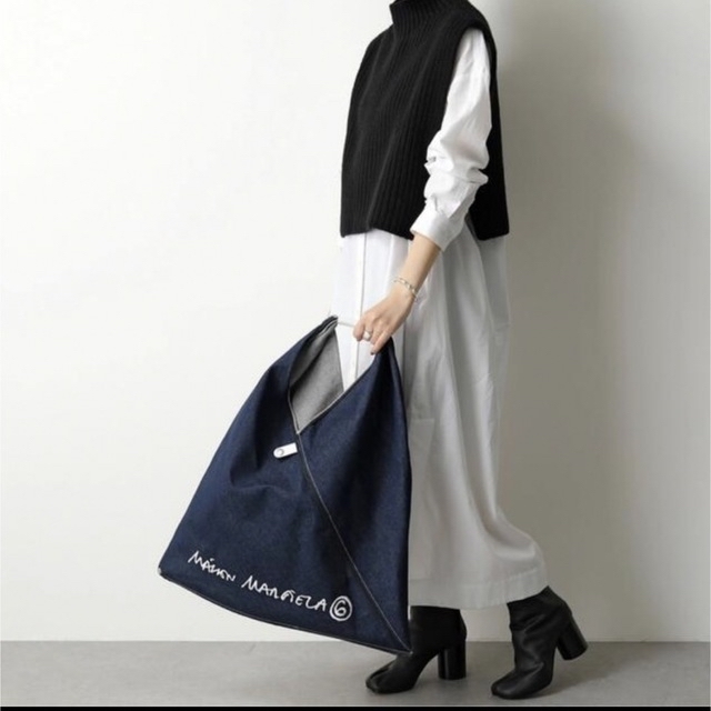 MM6(エムエムシックス)の値下げ【新品】MaisonMargiera ジャパニーズ トート denim レディースのバッグ(トートバッグ)の商品写真