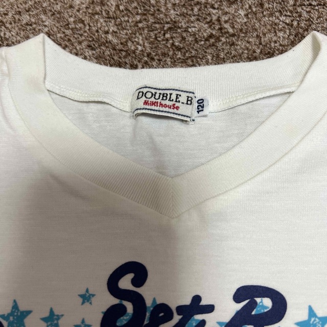 DOUBLE.B(ダブルビー)のTシャツ キッズ/ベビー/マタニティのキッズ服男の子用(90cm~)(Tシャツ/カットソー)の商品写真