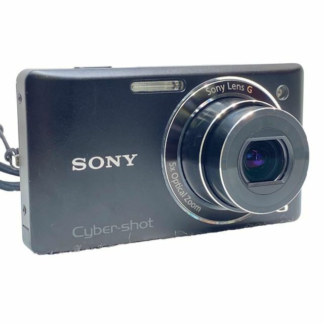 SONY(ソニー)のソニー SONY デジタルカメラ Cybershot W380 ブラック スマホ/家電/カメラのカメラ(コンパクトデジタルカメラ)の商品写真