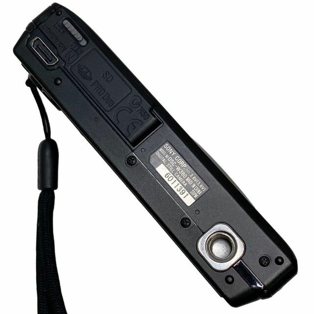 SONY(ソニー)のソニー SONY デジタルカメラ Cybershot W380 ブラック スマホ/家電/カメラのカメラ(コンパクトデジタルカメラ)の商品写真