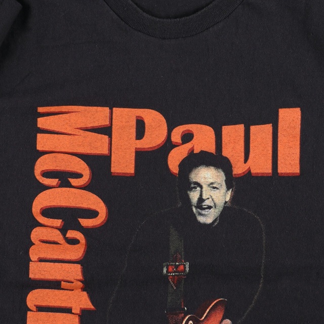 古着 デルタ DELTA PAUL MCCARTNEY ポールマッカートニー TOUR 2010 両面プリント バンドTシャツ バンT メンズL  /eaa341502