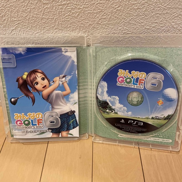 PlayStation3(プレイステーション3)のみんなのGOLF 6 PS3 エンタメ/ホビーのゲームソフト/ゲーム機本体(家庭用ゲームソフト)の商品写真