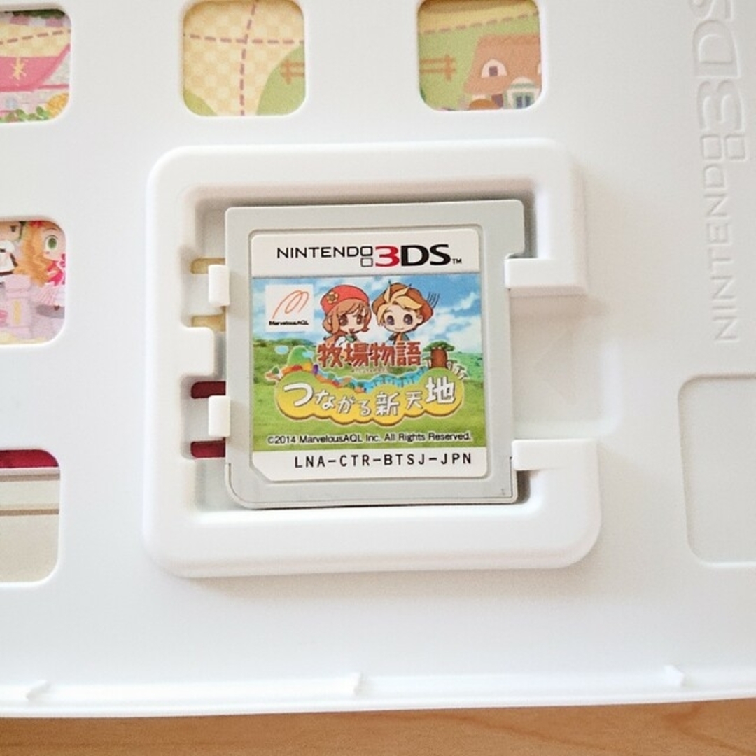 ニンテンドー3DS(ニンテンドー3DS)の牧場物語 つながる新天地 ソフト 攻略本 エンタメ/ホビーのゲームソフト/ゲーム機本体(家庭用ゲームソフト)の商品写真