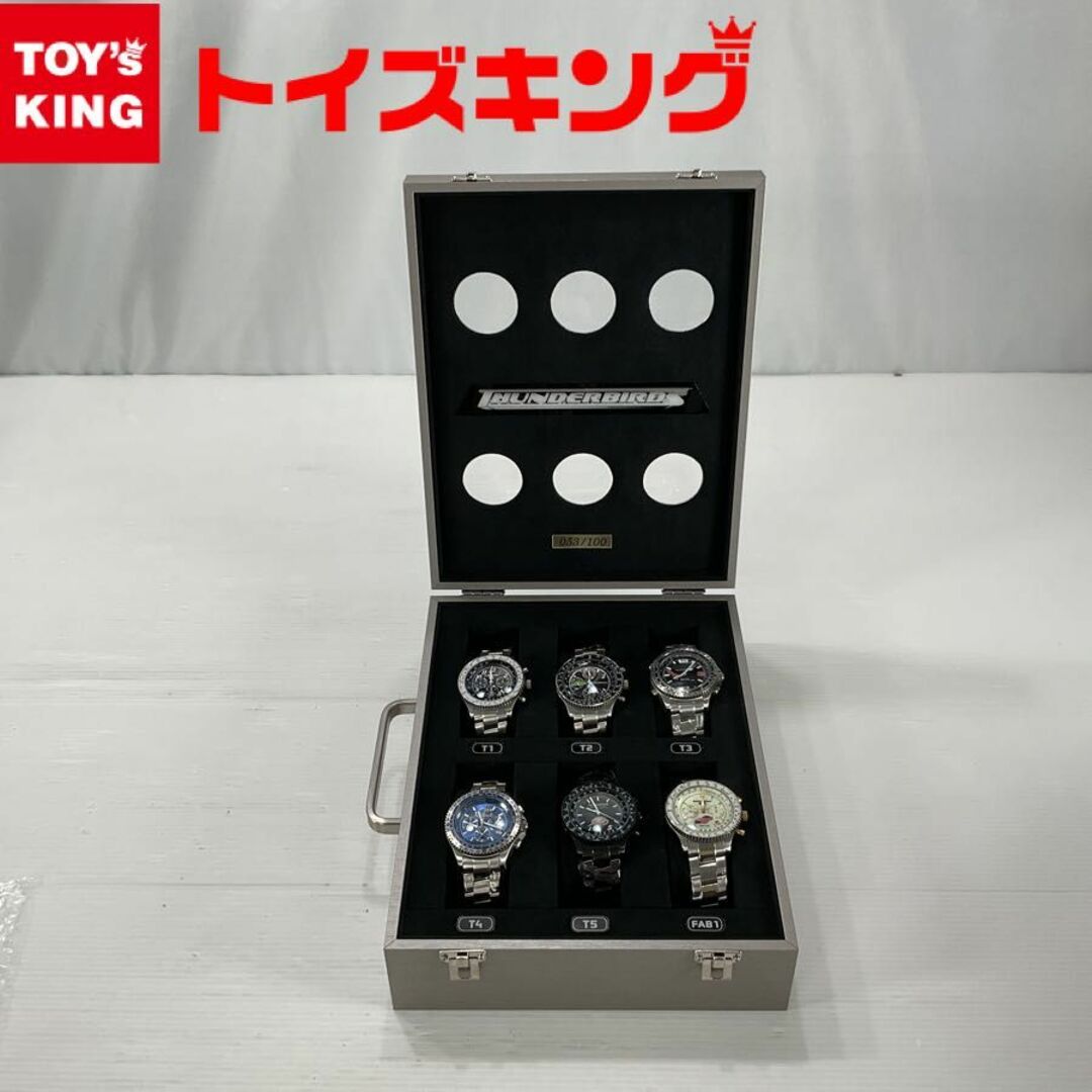 1100〜1900Thunderbird/サンダーバード×AQUA STAR/アクアスター 限定 100個 腕時計 6個セット