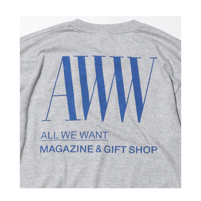 1LDK SELECT(ワンエルディーケーセレクト)のAWW magazine L'APÉRO JOURNAL TEE サイズL メンズのトップス(Tシャツ/カットソー(半袖/袖なし))の商品写真