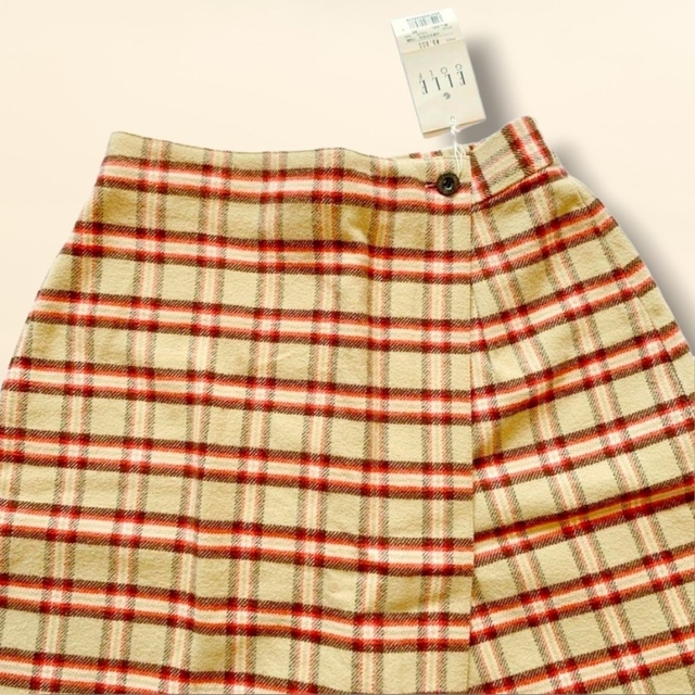 ELLE - 新品✨ELLE GOLF エルゴルフ ショートパンツ ベージュ チェック