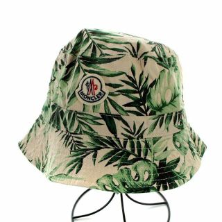 2022年限定カラー モンクレール MONCLER バケットハット 緑 白