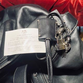 上品　COACH　超特大　控えめロゴ　2wayボストンバッグ