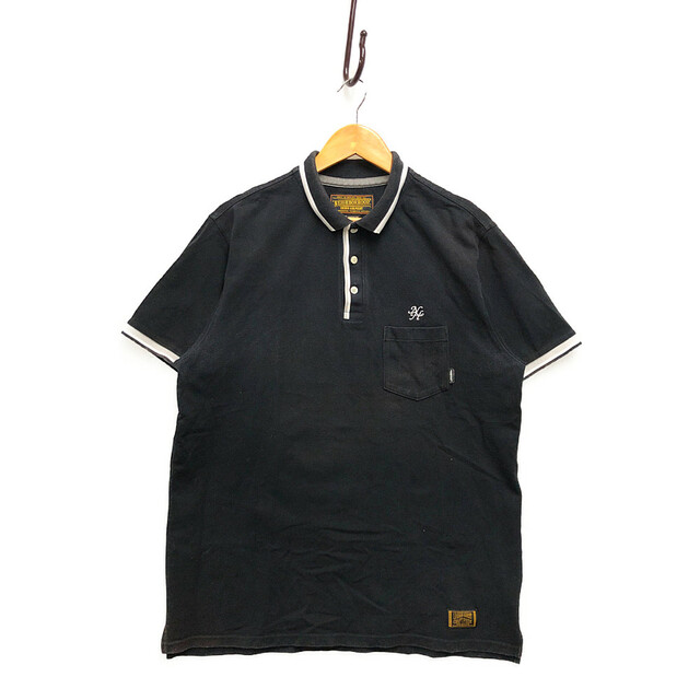 NEIGHBORHOOD(ネイバーフッド)のNEIGHBORHOOD ネイバーフッド 11SS FINKS / C.POLO.SS ポロシャツ 半袖 黒 サイズXL 正規品 / B3847 メンズのトップス(ポロシャツ)の商品写真