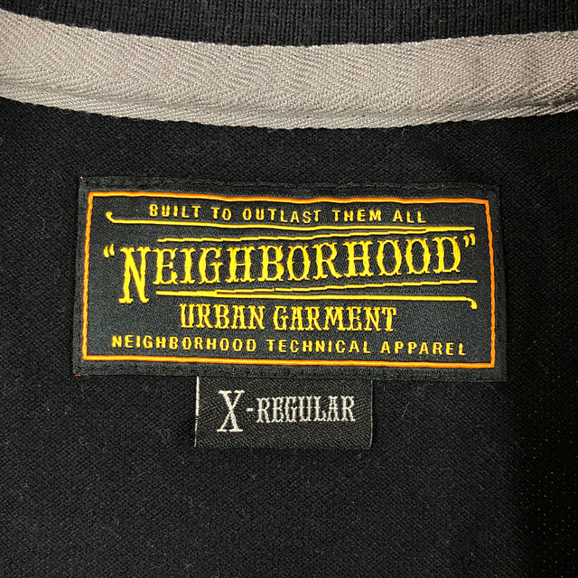 NEIGHBORHOOD(ネイバーフッド)のNEIGHBORHOOD ネイバーフッド 11SS FINKS / C.POLO.SS ポロシャツ 半袖 黒 サイズXL 正規品 / B3847 メンズのトップス(ポロシャツ)の商品写真
