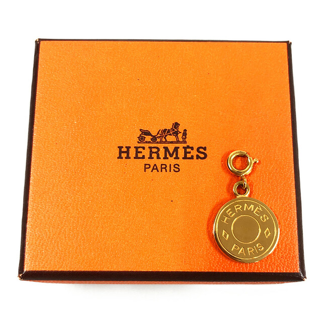 Hermes - HERMES エルメス セリエ トップ ペンダントトップ ゴールド