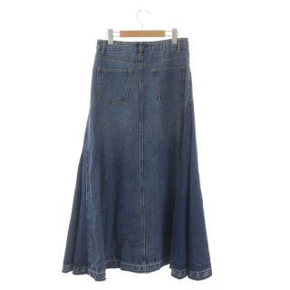 スローブ イエナ LE DENIM サイドフレアロングデニムスカート