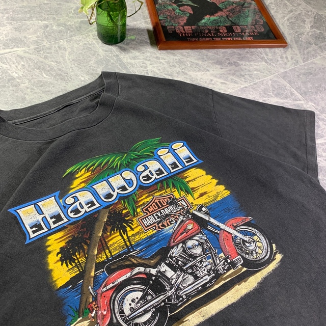 90's HARLEY-DAVIDSON フェード T shirt