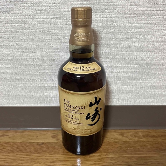 超歓迎された 山崎12年100周年記念ラベル12本